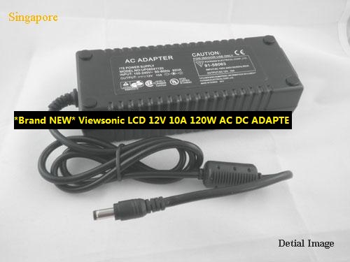*Brand NEW* Viewsonic LCD PA-1121-08 HS-1200-500 041-0061-001 12V 10A 120W AC DC ADAPTE POWER SUPPL
